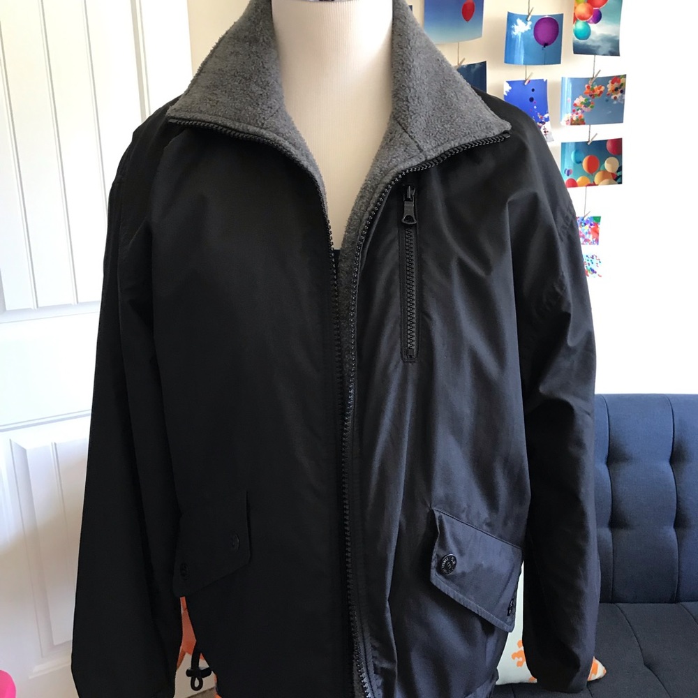 Banana Republic reversible gray/black jacket XS